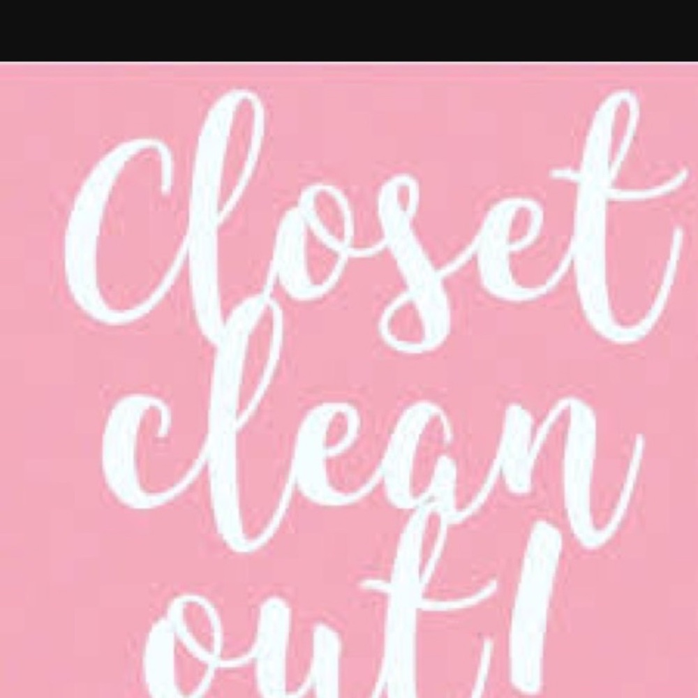 Kimberly’s Closet Clean Out